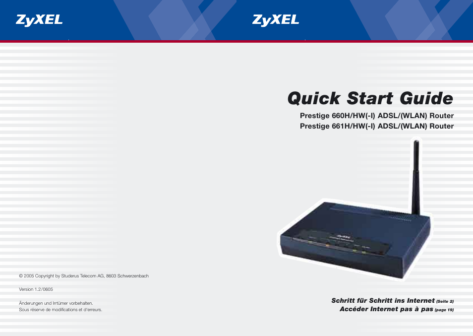 ZyXEL Communications 660H/HW(-I) Benutzerhandbuch | Seiten: 18