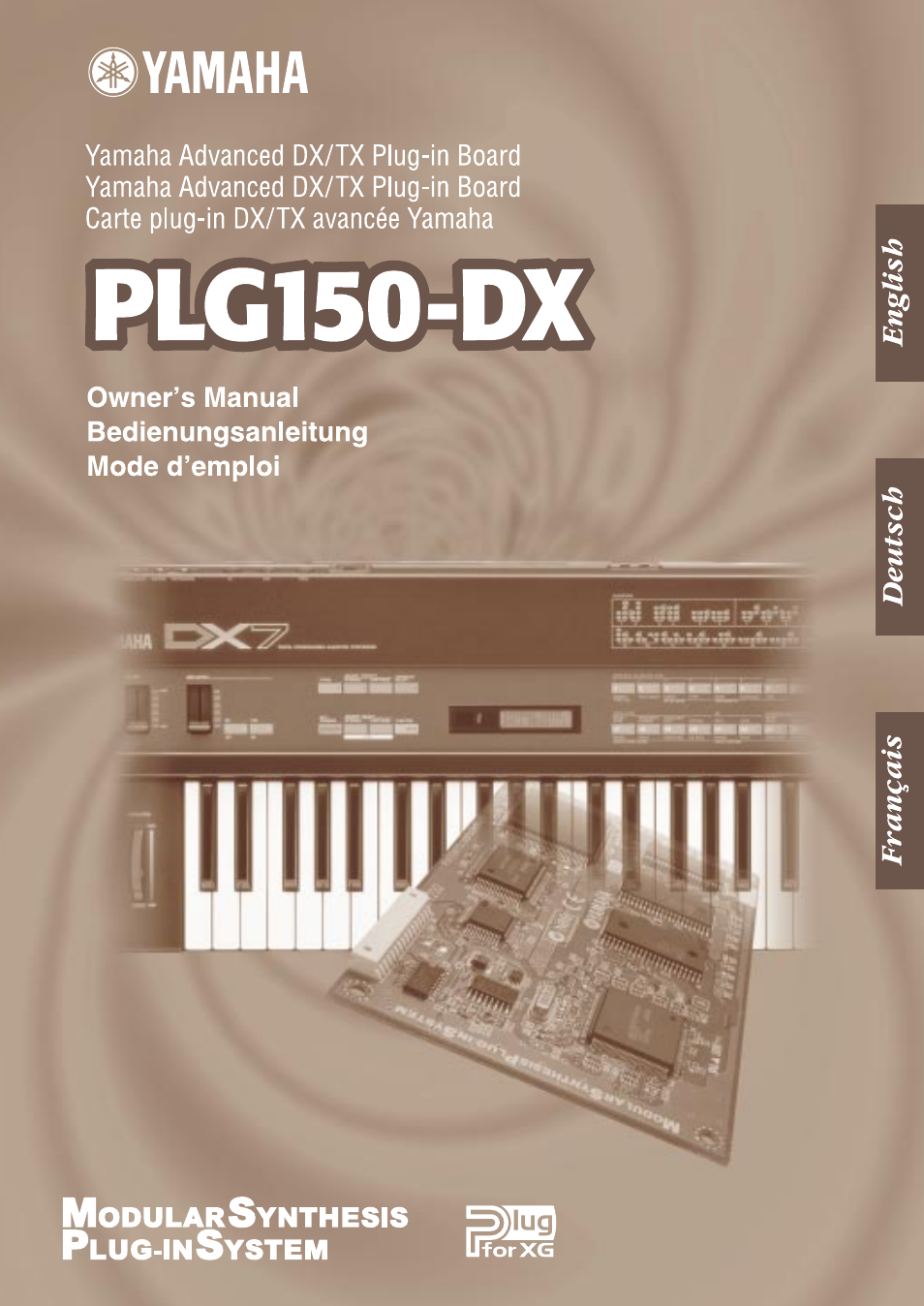 Yamaha PLG150-DX Benutzerhandbuch | Seiten: 66