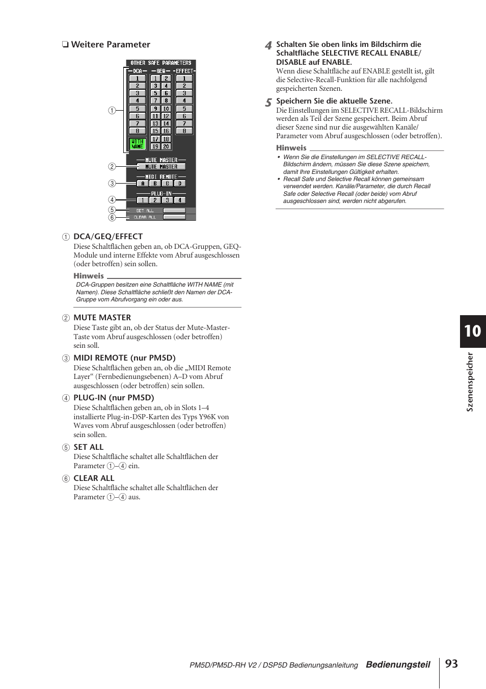 Yamaha PM5D-RH V2  DE Benutzerhandbuch | Seite 93 / 408