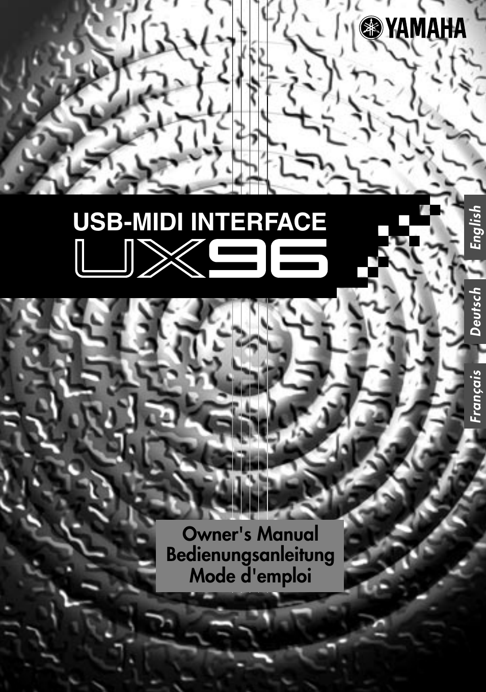Yamaha UX96 Benutzerhandbuch | Seiten: 30