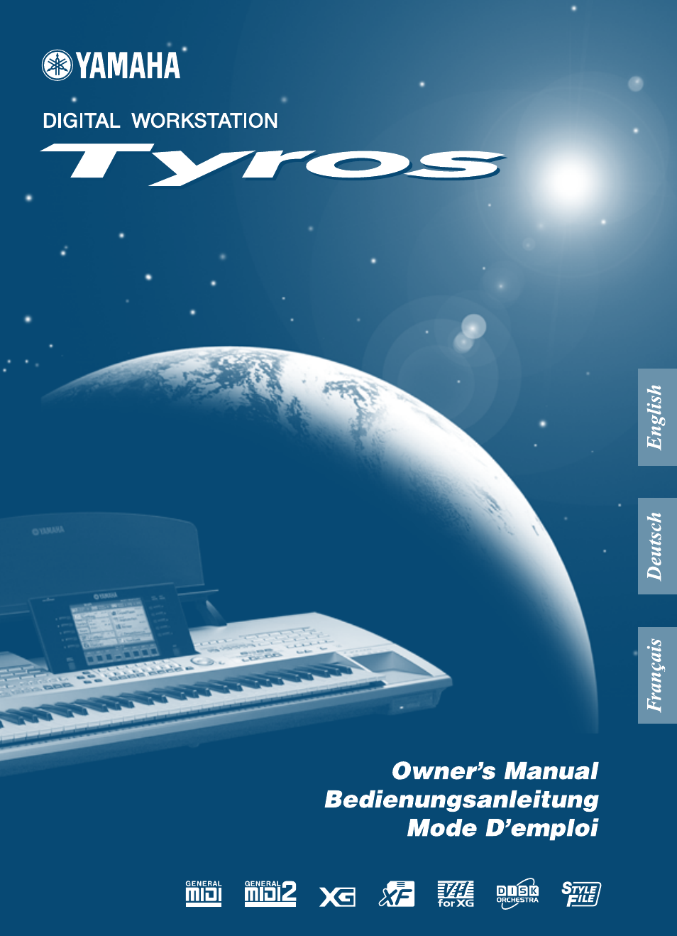 Yamaha TYROS Benutzerhandbuch | Seiten: 176