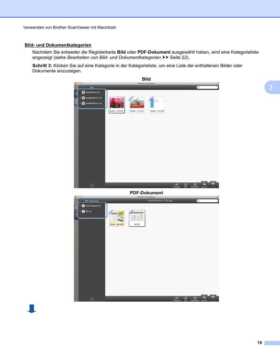 Brother ScanViewer für iOS/OS X Benutzerhandbuch | Seite 23 / 39