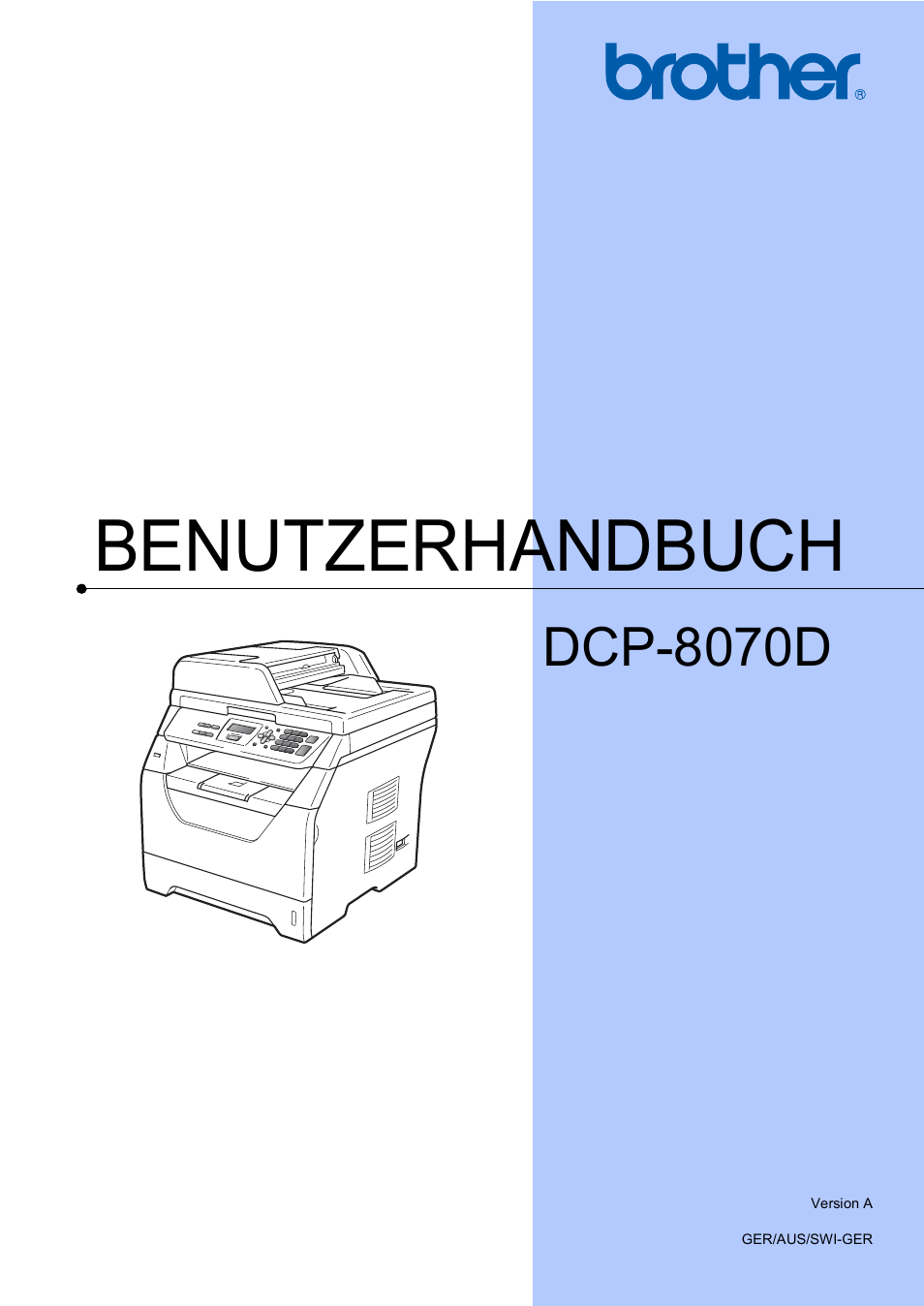 Brother DCP-8070D Benutzerhandbuch | Seiten: 126