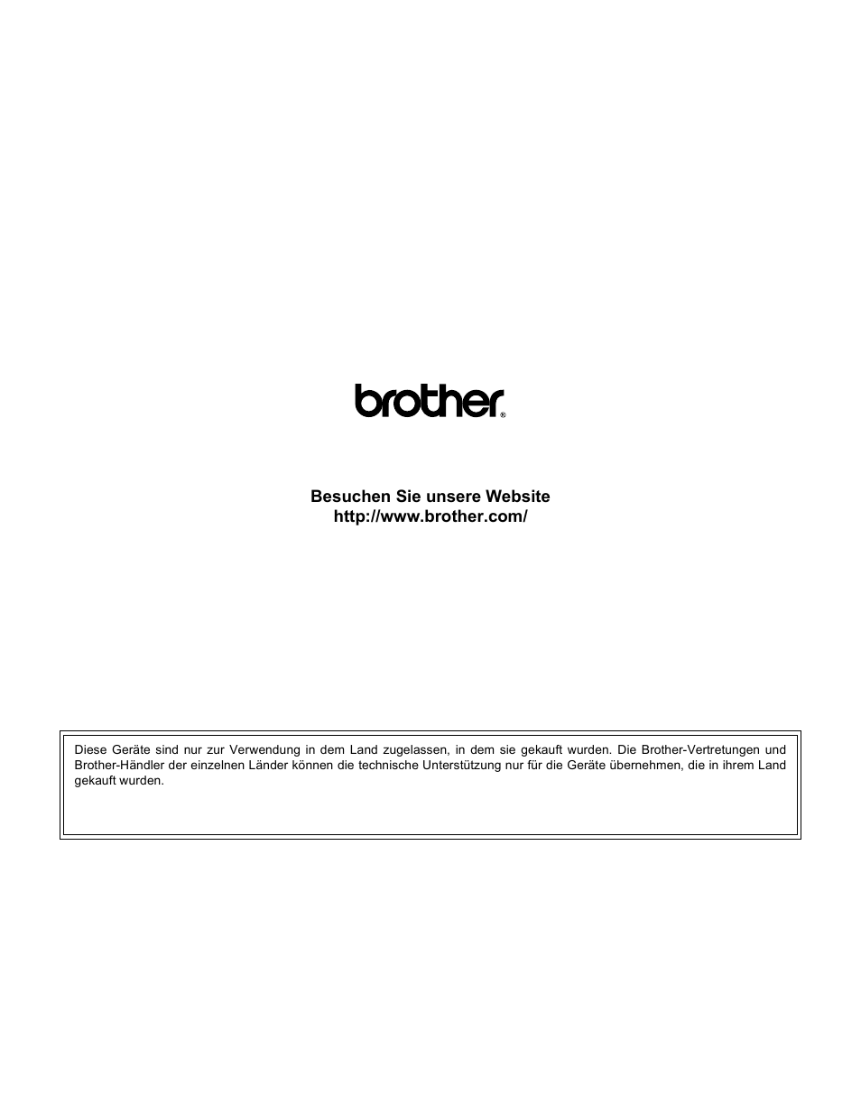 Brother ger | Brother MFC-8950DWT Benutzerhandbuch | Seite 272 / 272