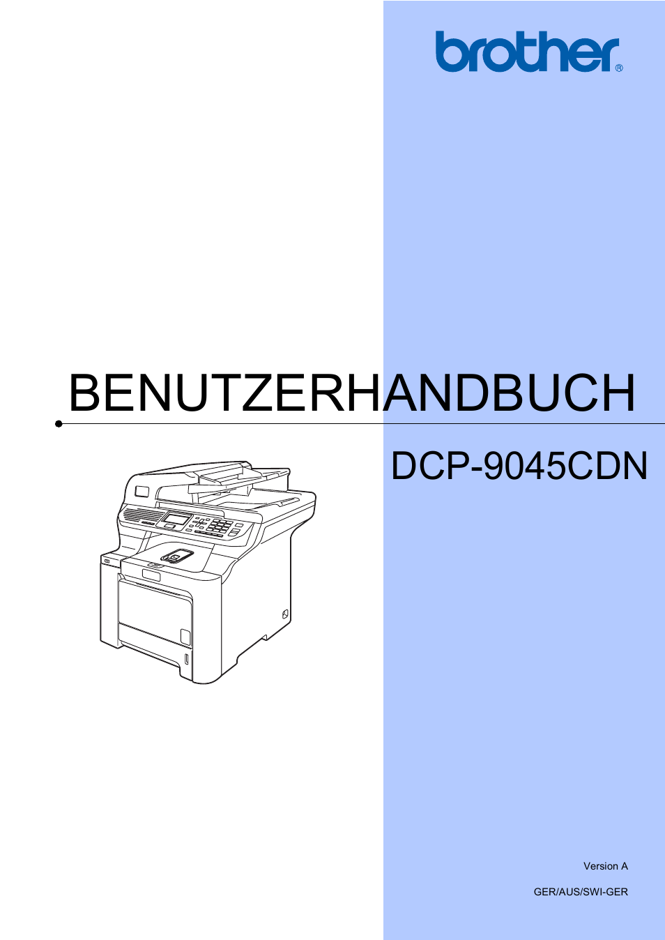 Brother DCP-9045CDN Benutzerhandbuch | Seiten: 184