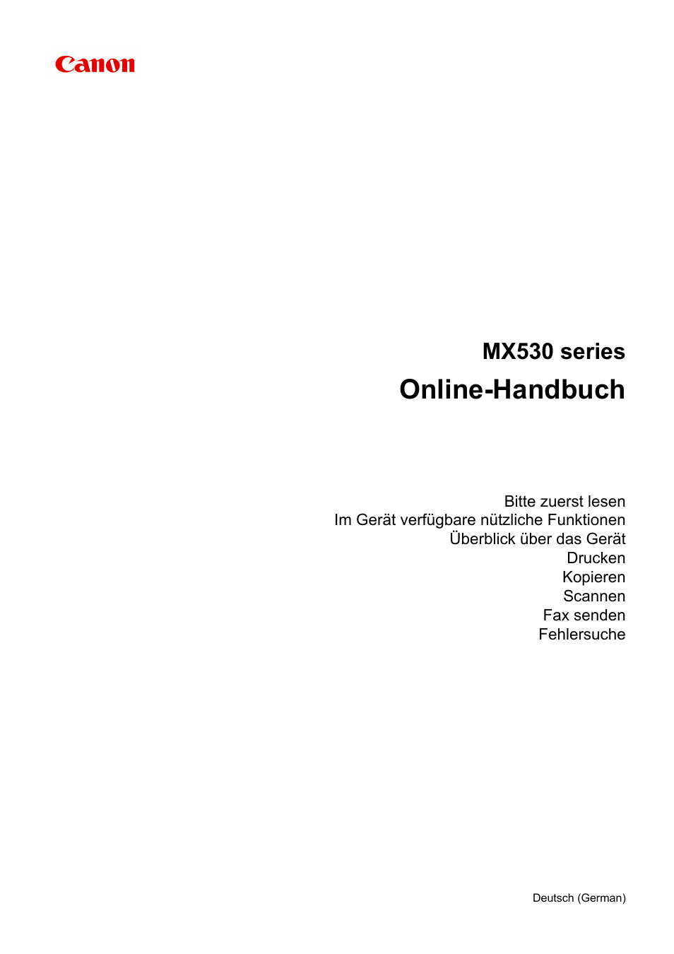 Canon PIXMA MX535 Benutzerhandbuch | Seiten: 823