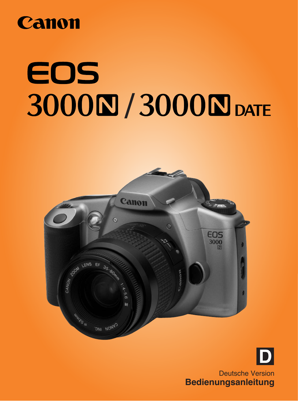Canon EOS 3000N Benutzerhandbuch | Seiten: 84