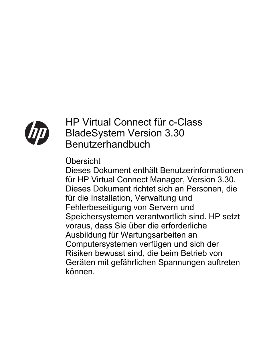 HP Virtual Connect FlexFabric 10 Gb-Modul mit 24 Anschlüssen für BladeSystem der Klasse C Benutzerhandbuch | Seiten: 275