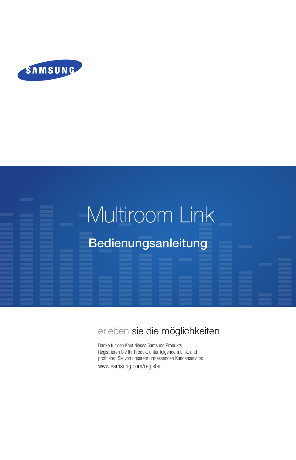 Samsung Multiroom Link (Bedienungsanleitung) Benutzerhandbuch | Seiten: 9