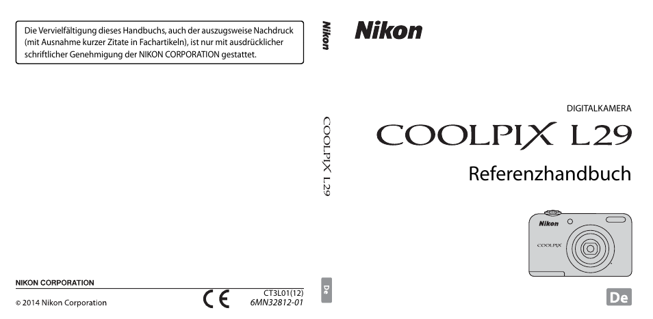 Nikon COOLPIX-L29 Benutzerhandbuch | Seiten: 156
