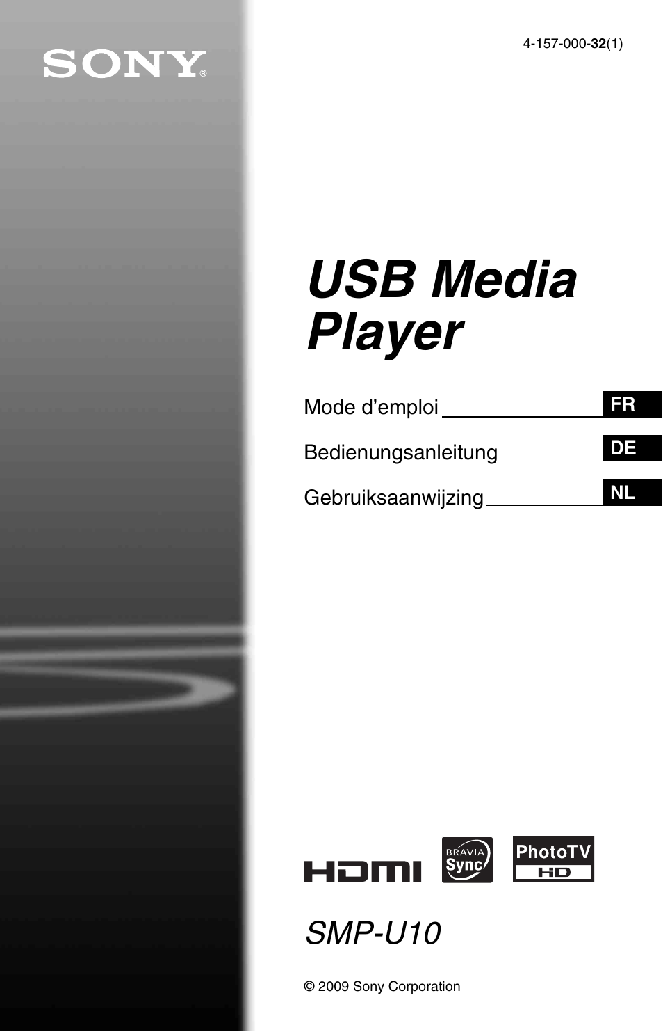 Sony SMP-U10 Benutzerhandbuch | Seiten: 100