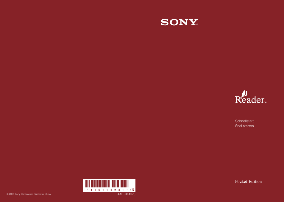 Sony PRS-300 Benutzerhandbuch | Seiten: 8