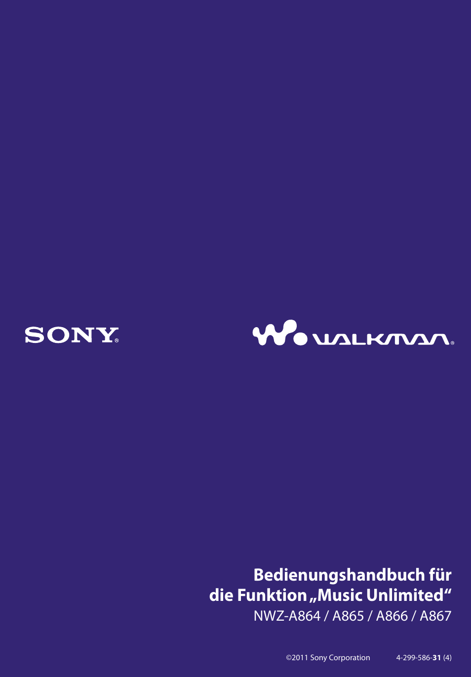 Sony NWZ-A867 Benutzerhandbuch | Seiten: 8