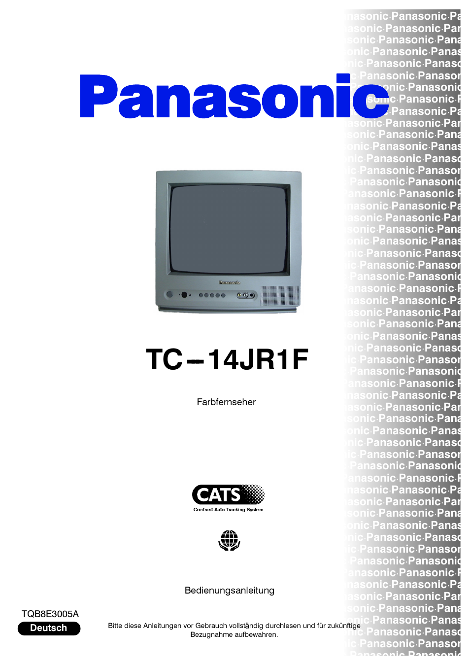 Panasonic TC14JR1F Benutzerhandbuch | Seiten: 12