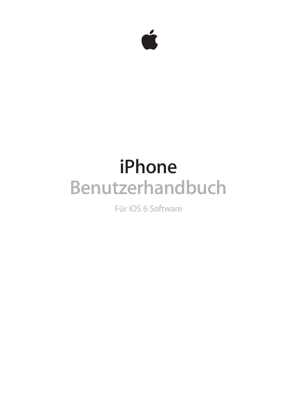 Apple iPhone iOS 6.1 Benutzerhandbuch | Seiten: 178