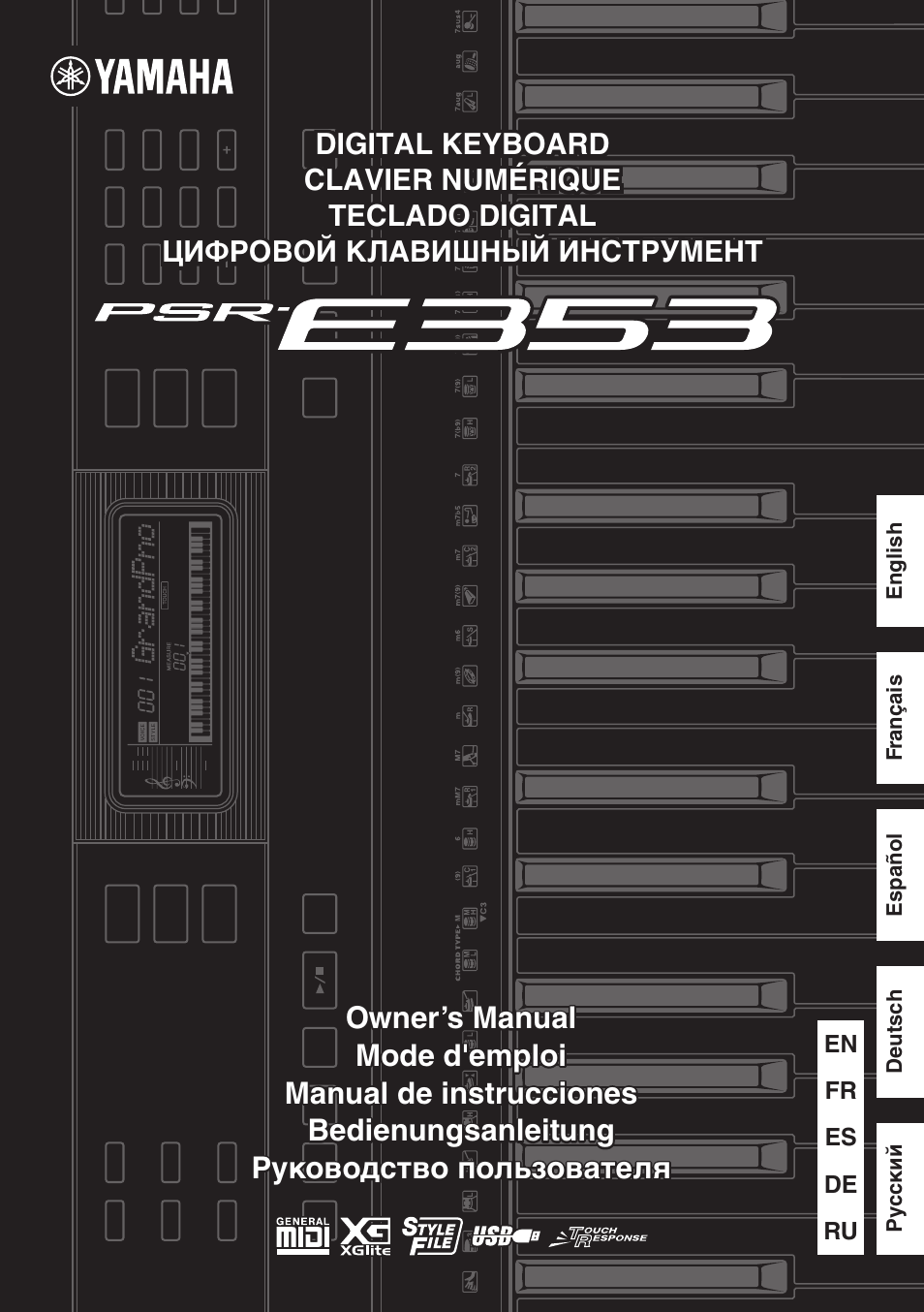 Yamaha PSR-E353 Benutzerhandbuch | Seiten: 76
