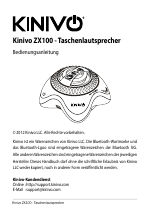 Kinivo ZX100 Mini Portable Speaker DE