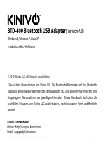 Kinivo BTD-400 Bluetooth 4.0 USB adapter DE