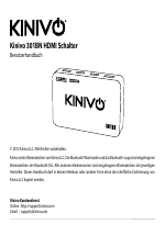 Kinivo 301BN Premium 3 port HDMI switch DE