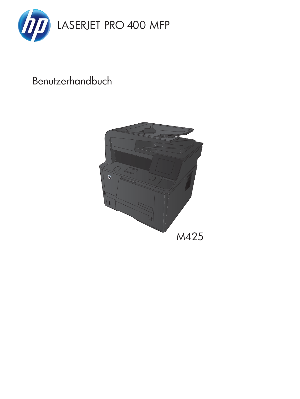 HP LaserJet Pro 400 MFP M425 Benutzerhandbuch | Seiten: 240
