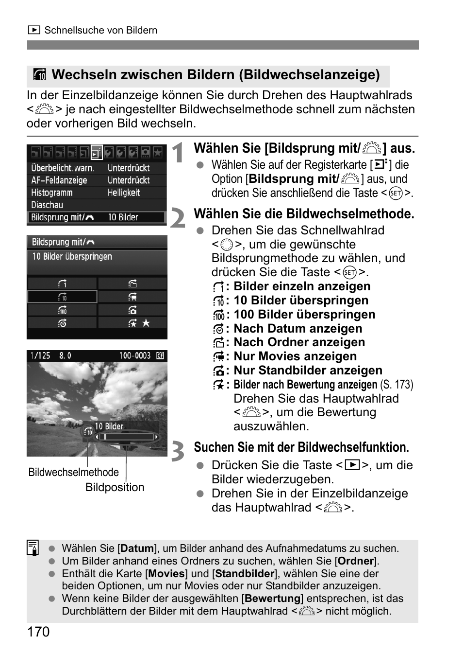 Canon EOS 7D Benutzerhandbuch | Seite 170 / 296