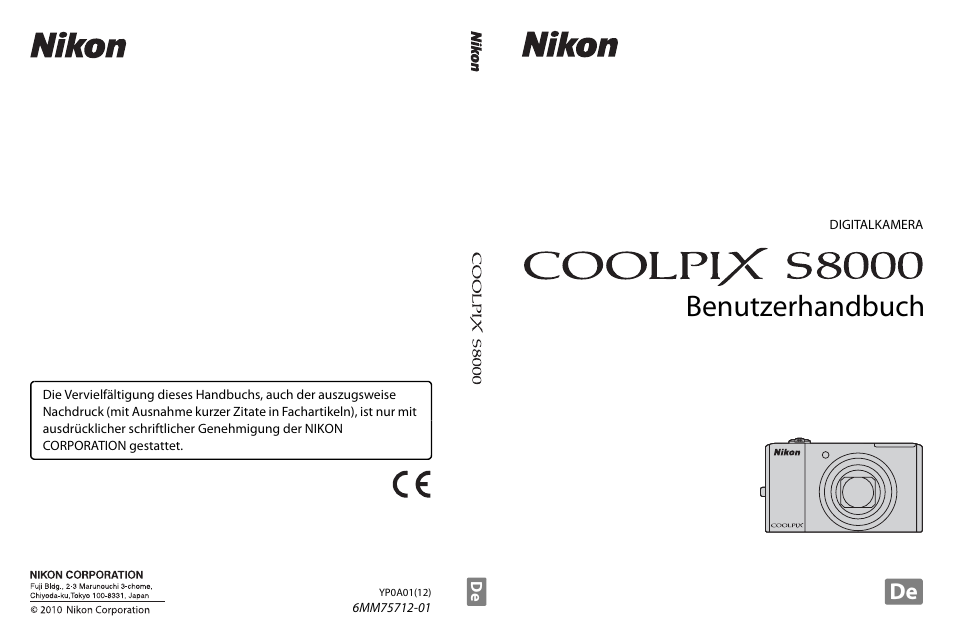 Nikon COOLPIX-S8000 Benutzerhandbuch | Seiten: 184