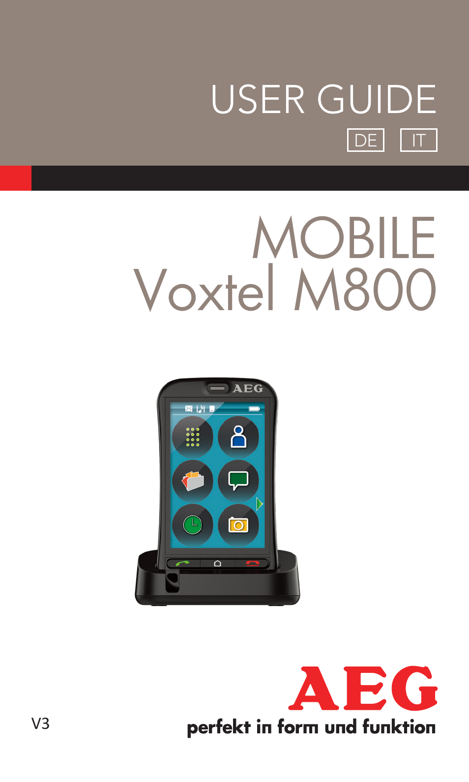 AEG Voxtel M800 Benutzerhandbuch | Seiten: 111