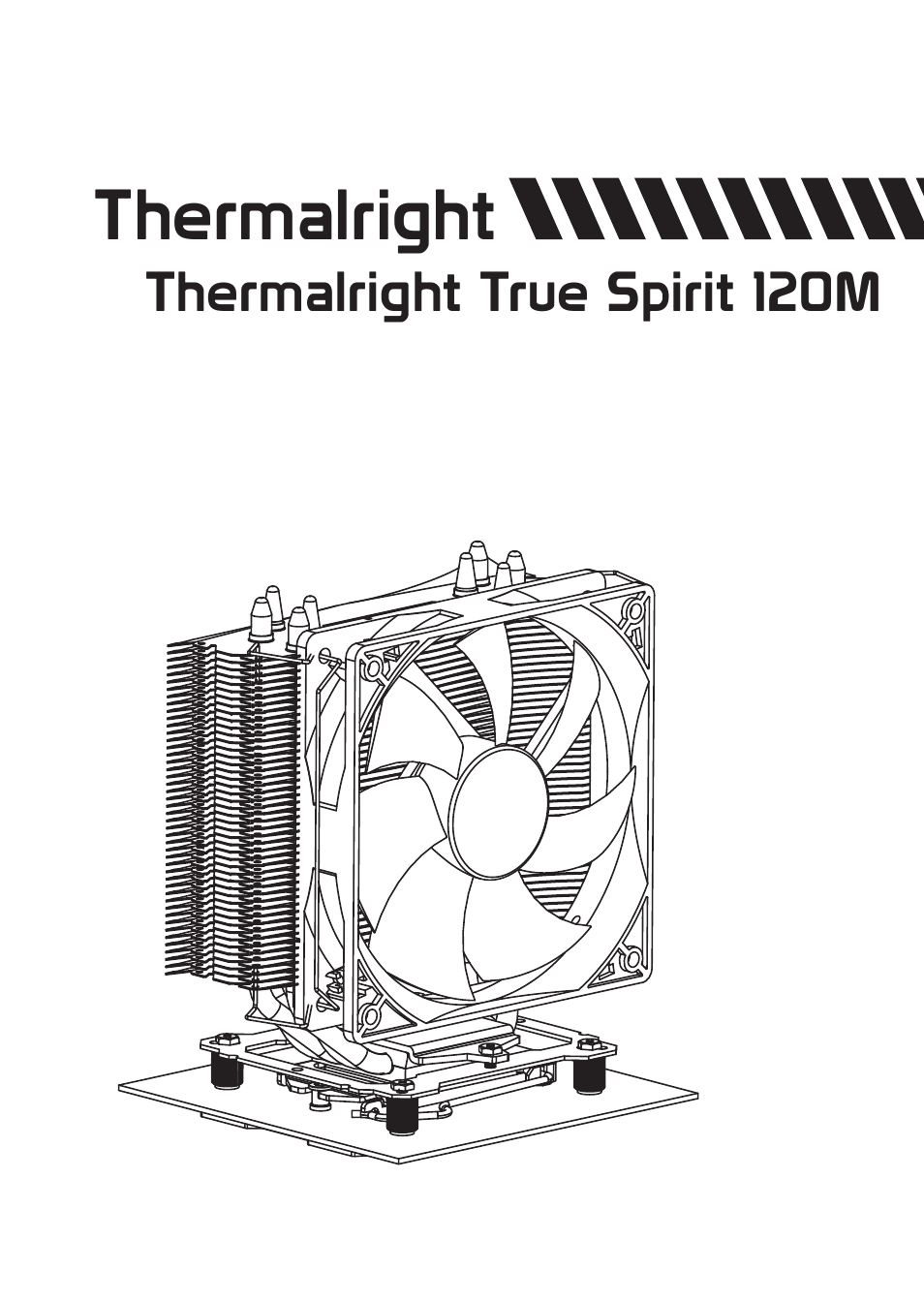 Thermalright TRUE Spirit 120M Benutzerhandbuch | Seiten: 32