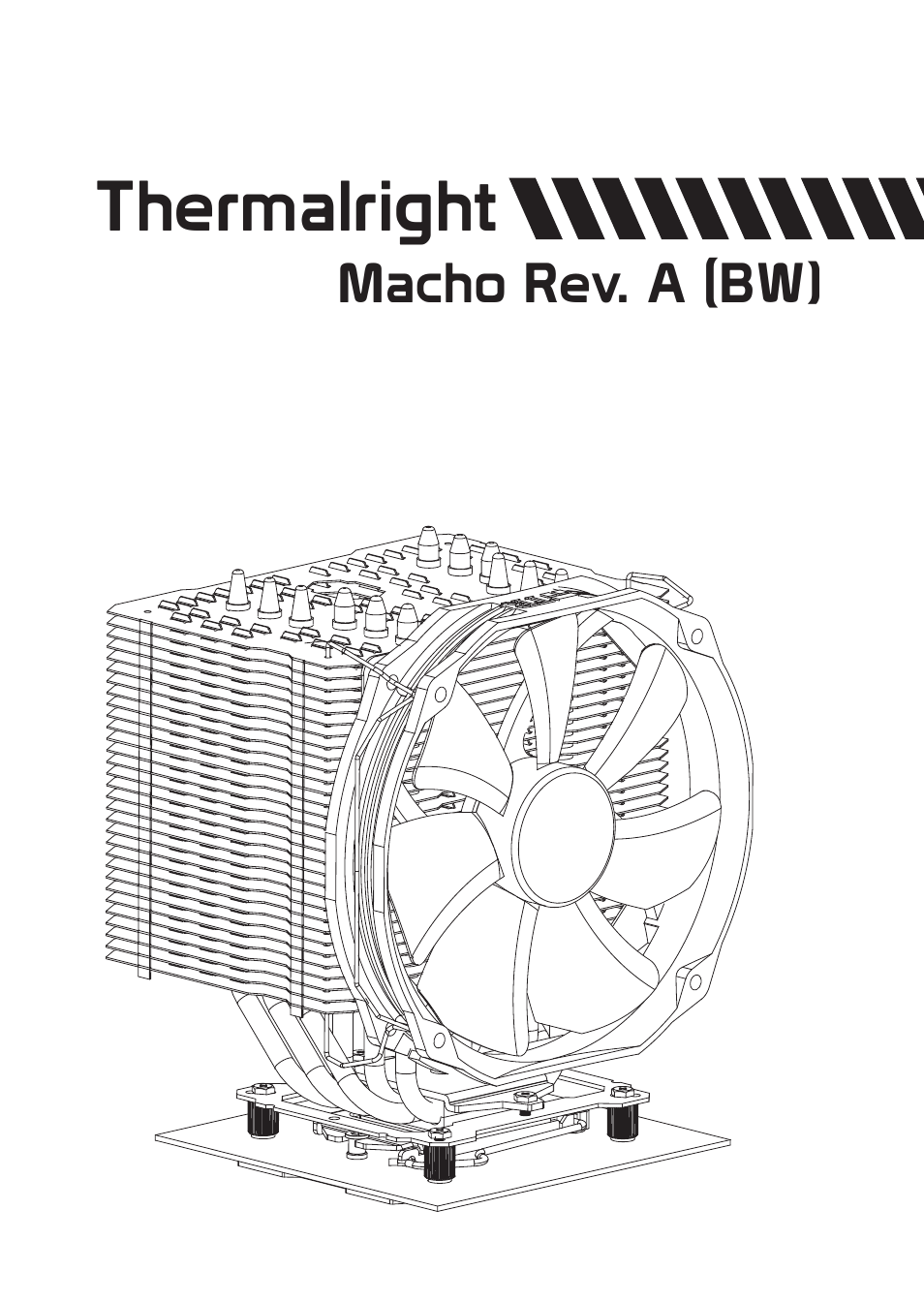 Thermalright Macho Rev.A(BW) Benutzerhandbuch | Seiten: 32