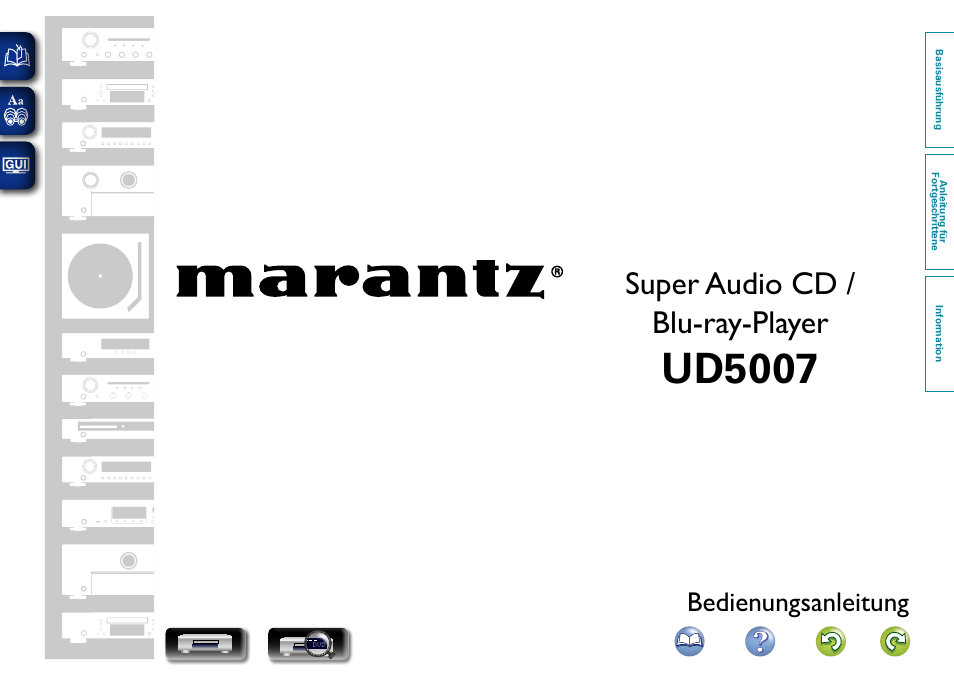 Marantz UD5007 Benutzerhandbuch | Seiten: 77
